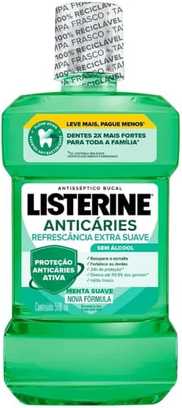 Listerine Anticáries Enxaguante Bucal, 500mL