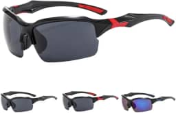 Óculos Esportivo para Ciclismo Corrida Pesca MTB – Lente Espelhada com Proteção UV400 e Armação Leve Antiderrapante