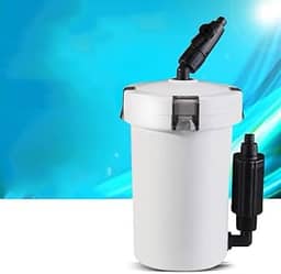 Filtro Externo para Peixes de Aquário com Bomba, Mesa, Balde, Filtro Externo Ajustável para Aquário de 400 L/H (220V)