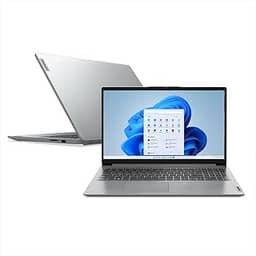 Notebook Lenovo IdeaPad 1 15AMN7 AMD Ryzen 3 7320U 8GB 256GB SSD Windows 11 15.6' - 82X5000MBR Cloud Grey