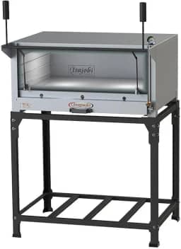 Forno De Pizza Industrial À Gás Refratário 80x62cm Itajobi
