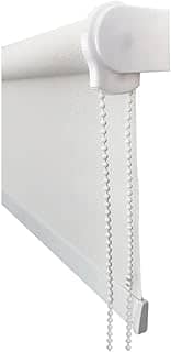 Cortina Persiana Rolo Blackout Branca 0% luz Portas/janelas 1,40 L X 1,40 A