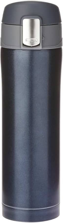 Garrafa Termica 500ml Água Squeeze Academia Fitness Cinza