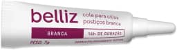 Cola para Cílios Postiços 7g, Belliz, Branco