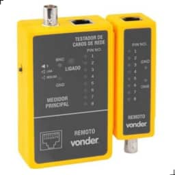 Vonder, Testador De Cabos De Rede Rj45 E Cabos Coaxiais.