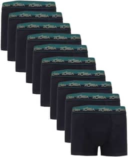 Kit 10 Cuecas Zorba Boxer Max Algodão 702