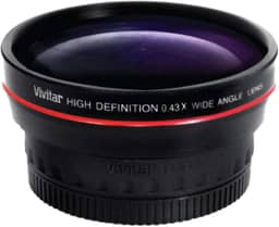 Vivitar Lente grande angular profissional de 52 mm 0,43 X com macro
