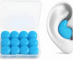 Tampão de Ouvido Protetor De Ouvido Auricular Moldável Dormir Natação 6 Pares