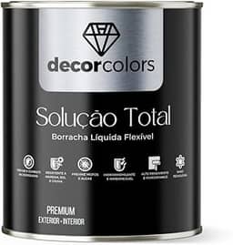 DECOR COLORS Tinta Borracha Líquida Solução Total 4,3kg (Telha)