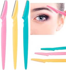 Navalhas para Aparar Sobrancelha Axila Corpo Removedor de pelos Navalha Dermaplaning (Kit 03 Navalhas)