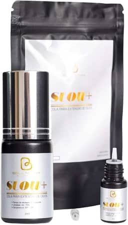 Cola Para Alongamento De Cílios Bell Nutry Slow+ Com Anvisa 1-2s