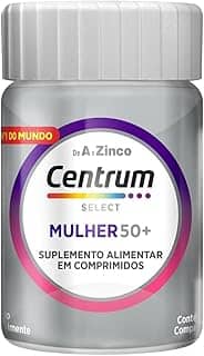 Centrum Mulher 50 Mais Multivitaminico, com Vitamina D, Vitamina B12, Calcio e Magnesio, 30 Comprimidos