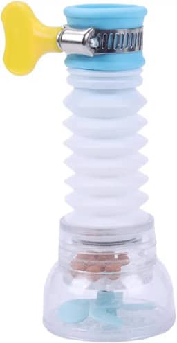 Bico Para Torneira Arejador Chuveirinho Com Filtro Cozinha (Azul)