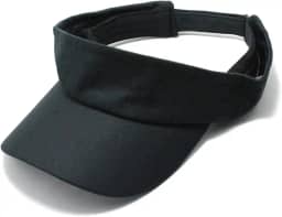 Viseira Praia Esportiva Corrida Ao Ar Livre Ajustável Cor: Preto