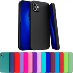 Capa Capinha Case Compatível Apple iPhone 12 Silicone Aveludada Com Proteção De Câmera (ROSA PINK)