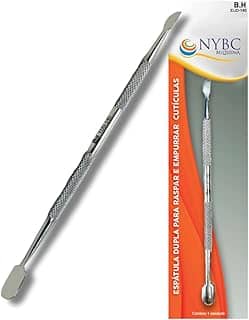 Espátula de Unha Dupla (14,0 cm) NYBC Beauty: Precisão e Segurança para Remoção de Cutículas