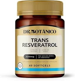 TRANS RESVERATROL 600MG 60 CAPSULAS DR. BOTANICO