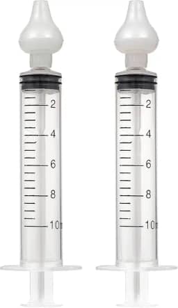 Seringa Para Lavagem Nasal Higienizador Lavador Nasal 10ml (2 unidades)