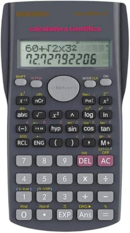 Top 1 Calculadora Científica de Engenharia 240 Funções MM-82MS-D Premium