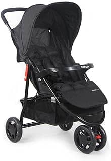 Cosco Kids, Carrinho de Bebê, Toffy, Preto Absoluto