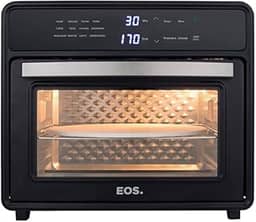 Forno Elétrico e Air Fryer Oven Pizza Eos 30 Litros Premium Digital All Black Efe30apd 220v