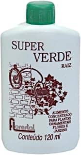 Adubo Líquido Raiz Super Verde 120ml - NPK 08-08-08 - Nutriente para Plantas Fortes e Flores Saudáveis