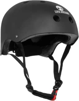 Capacete Skate Preto Fosco Patins Patinete Bicicleta Catraca Ajustável Spin Life Dreams