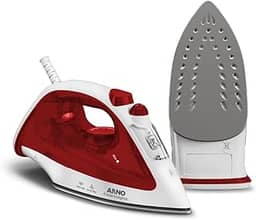 Ferro a Vapor Arno Essentialgliss com Base Antiaderente, 1100W, Rosa, FMQ 220V