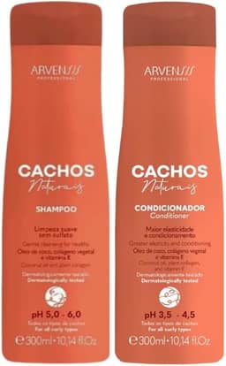 Kit Arvensis Cachos Naturais Shampoo + Condicionador - 300ml