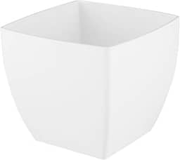 Vasart Siena Cachepot, Branco, 20x18cm