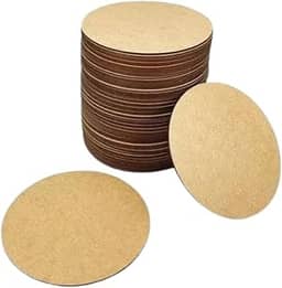 Sousplat Mdf 30cm Kit Com 10 Unidades Base Suplat Círculo