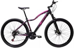 Bicicleta Bike Aro 29 MTB Alumínio KSX E KSW 21V Marchas Index Cabeamento Interno Feminina