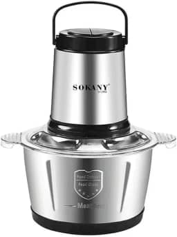 Moedor de Carne Elétrico 3L com 4 Lâminas Inox -SK101 (110v)