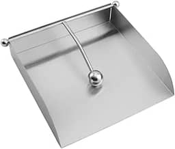Porta-Guardanapos De Mesa Com Peso Suporte De Papel Inox Com Trava Ideal Para Mesa Posta Ótima Opção De Presente