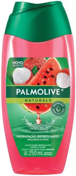 Palmolive Sabonete líquido Naturals Hidratação Refrescante Melancia e Lichia 250ml