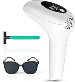 Nauerz Depilador Laser, Depilador Laser Removedor, Disparos Portátil, At-Home Hair Removal, Depilador A Laser, Painless Hair