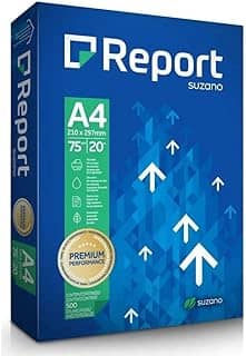 Papel Sulfite Report A4 Branco 75g 500 folhas