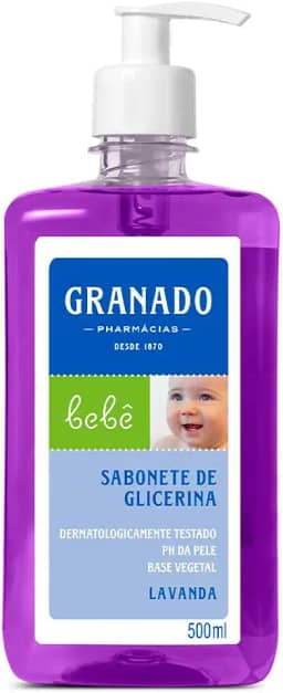 Granado Sabonete Líquido Bebê, Lavanda, 500ml