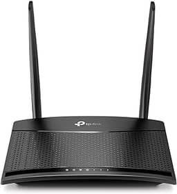 TP-Link TL-MR100, 4G LTE Router (Cat 4), Router 3G/4G velocidade até 300 Mpbs, MicroSim, Ethernet LAN/WAN port, antena removível, Plug&Play