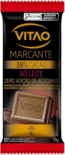 CHOC LEITE ZERO 70G C24 D04X06