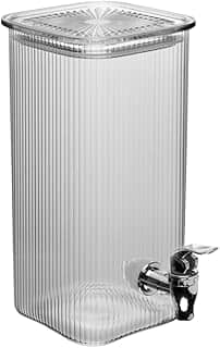 LYOR - Suqueira de Vidro Lines Quadrada 2,8L