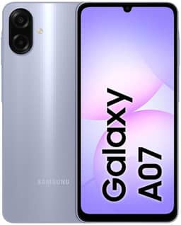 Celular Samsung Galaxy A07 128GB, 4GB, Câm. 50MP, Tela 6.7"- Violeta