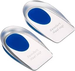 Palmilha Ortopédica de Silicone Gel – Calcanheira Confortável para Alívio de Dor, Esporão de Calcâneo e Atividades Esportivas – Tamanho Único - Premium
