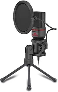 MICROFONE GAMER REDRAGON STREAMER SEYFERT - GM100