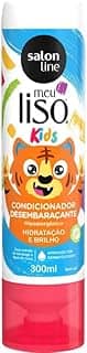 Salon Line, Condicionador, Meu Liso, Hialurônico, Hidrata e Preenche, Vegano - Cabelos Lisos, 300 ml
