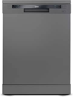 MIDEA LAVA-LOUCAS 14 SERVICOS ‎DWA14S1 CINZA 127V