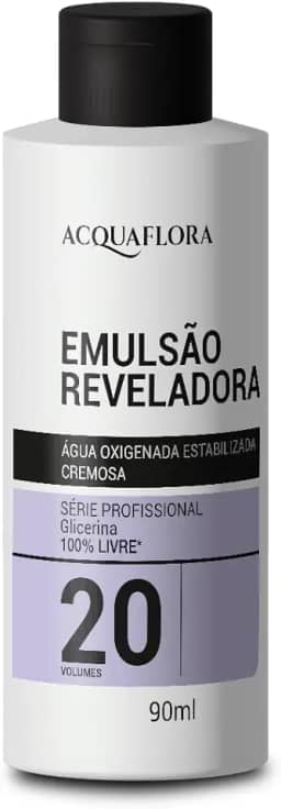 Acquaflora Emulsão Reveladora 20 Vol 90 Ml (Água Oxigenada)