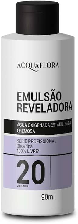 Acquaflora Emulsão Reveladora 20 Vol 90 Ml (Água Oxigenada)