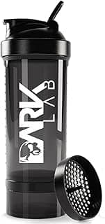 Coqueteleira Premium Pro Trio 700Ml Preta Dark Lab