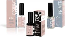 KIT TOP COAT DESIDRAT PRIMER PARA UNHA EM GEL MANICURE VÒLIA
